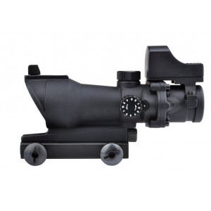 Прицел оптический AIM-O ACOG 4×32 Scope Red/Green Reticle with Mini Red Dot Black AO5320-BK